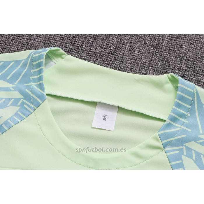 Chandal del Brasil Manga Corta 2022-2023 Verde - Pantalon Corto